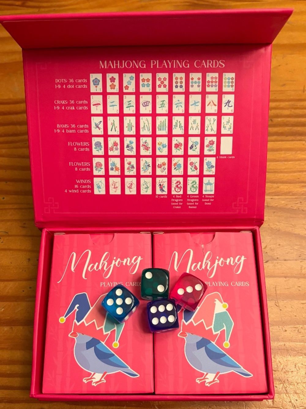 Never used: Soulchen Mahjong Travel Playing Cards